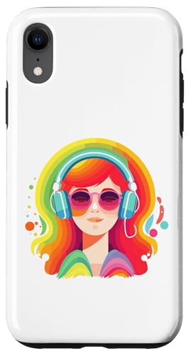 Mädchen Kopfhörer Musik Geschenke für Musikliebhaber Musikliebhaber Hülle für iPhone XR Mädchen Kopfhörer Musik Geschenke für Musikliebhaber Musikliebhaber Hülle für iPhone XR von Girl Headphones Modern Tees