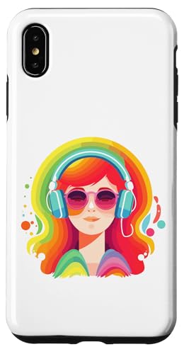 Mädchen Kopfhörer Musik Geschenke für Musikliebhaber Musikliebhaber Hülle für iPhone XS Max Mädchen Kopfhörer Musik Geschenke für Musikliebhaber Musikliebhaber Hülle für iPhone XS Max von Girl Headphones Modern Tees