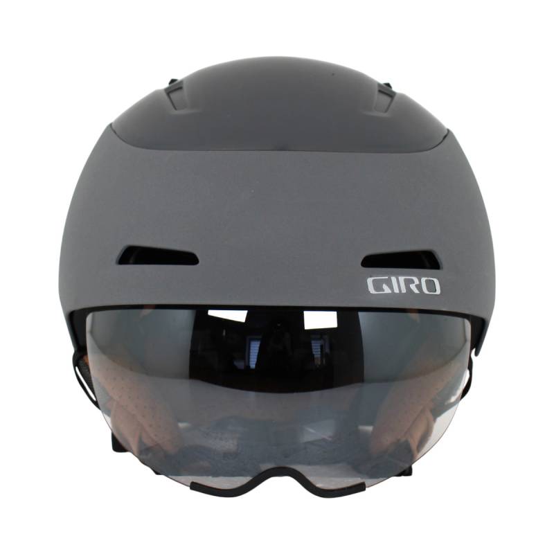 Giro 7079094 Bexley MIPS Fahrradhelm LED Rückbeleuchtung matt Ti Flash Medium von Giro