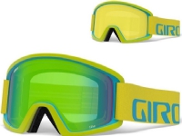 Giro Winterbrille GIRO SEMI CITRON ICEBERG APEX (LODEN GREEN 26% S2 verspiegelte Gläser + YELLOW 84% S0 gefärbte Gläser) (NEU) von Giro