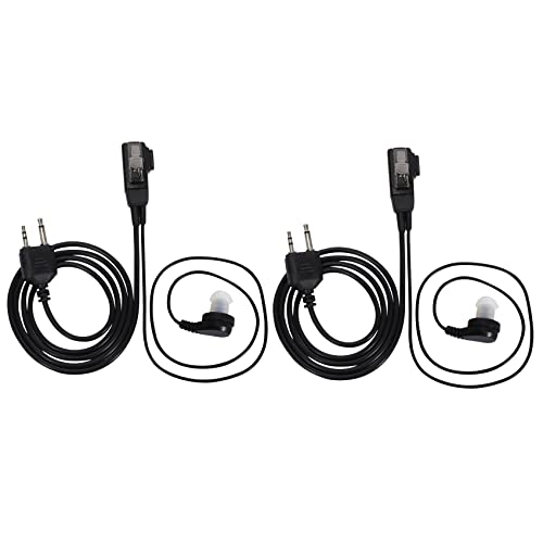 Gisoanudt 2X Air Sound Rohr Kopfhoerer Mikrofon Fuer Walkie-Talkie G6 G7 G8 G9 75-810 GXT650 LXT80 von Gisoanudt