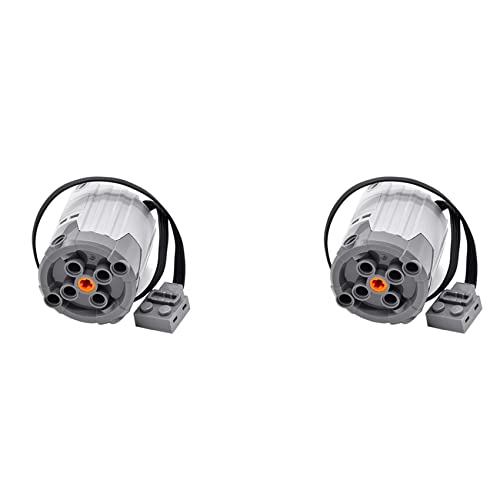 Gisoanudt 2X Technische Teile Motor Baustein Motor XL-Motor 8882 für Power Funktionen Elektrisch Zusammengebauter Baustein Spielzeug Teil von Gisoanudt