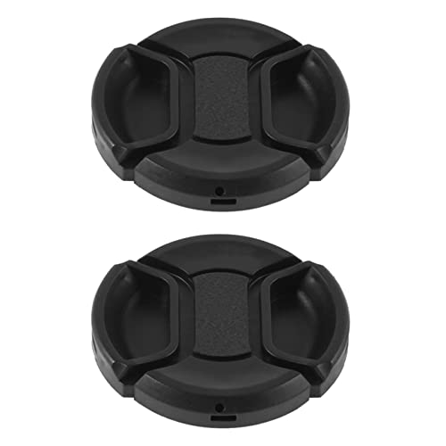 Gisoanudt 2X Universell 46mm Zentral Pinch Vorderseite Objektivdeckel Fuer DSLR Kamera von Gisoanudt