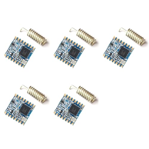 Gisoanudt 5X Lora-Modul SX1276 Wireless-Transceiver-Modul Spread-Spectrum-Funkkommunikation mit Großer Reichweite (915 MHz) von Gisoanudt