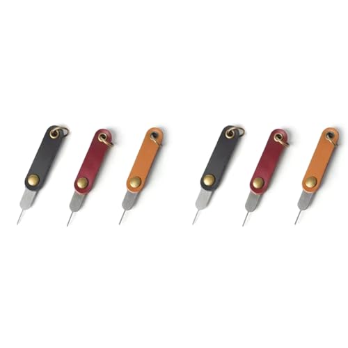 Gisoanudt 6-Teiliges Auswurf-SIM-Kartenfach Open Pin Needle Key Tool für Universal-Handy Tragbares SIM-Karten-Entfernungswerkzeug Gisoanudt 6-Teiliges Auswurf-SIM-Kartenfach Open Pin Needle Key Tool für Universal-Handy Tragbares SIM-Karten-Entfernungswerkzeug von Gisoanudt