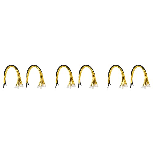 Gisoanudt 6Pack 6Pin Connector Server Netzteilkabel PCIe Express für Antminer S9 S9I Z9 für P3 P5 Support Miner Netzteilkabel Gisoanudt 6Pack 6Pin Connector Server Netzteilkabel PCIe Express für Antminer S9 S9I Z9 für P3 P5 Support Miner Netzteilkabel von Gisoanudt