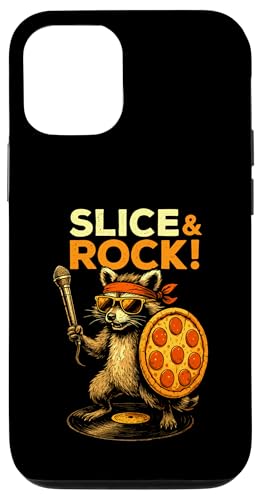 Waschbär Pizza Mikrofon Musik Rock Comic Tier Schallplatte Hülle für iPhone 12/12 Pro Waschbär Pizza Mikrofon Musik Rock Comic Tier Schallplatte Hülle für iPhone 12/12 Pro von Gitarre Konzert Geschenk Sänger Tiermotiv Bühne
