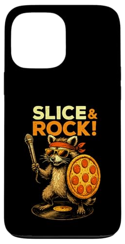 Waschbär Pizza Mikrofon Musik Rock Comic Tier Schallplatte Hülle für iPhone 13 Pro Max Waschbär Pizza Mikrofon Musik Rock Comic Tier Schallplatte Hülle für iPhone 13 Pro Max von Gitarre Konzert Geschenk Sänger Tiermotiv Bühne