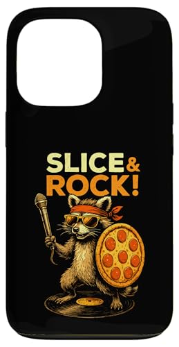 Waschbär Pizza Mikrofon Musik Rock Comic Tier Schallplatte Hülle für iPhone 13 Pro Waschbär Pizza Mikrofon Musik Rock Comic Tier Schallplatte Hülle für iPhone 13 Pro von Gitarre Konzert Geschenk Sänger Tiermotiv Bühne