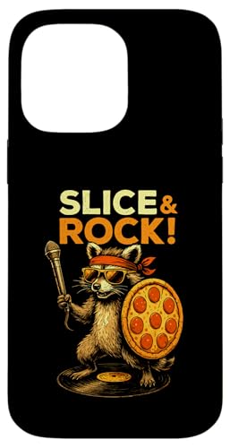Waschbär Pizza Mikrofon Musik Rock Comic Tier Schallplatte Hülle für iPhone 14 Pro Max Waschbär Pizza Mikrofon Musik Rock Comic Tier Schallplatte Hülle für iPhone 14 Pro Max von Gitarre Konzert Geschenk Sänger Tiermotiv Bühne