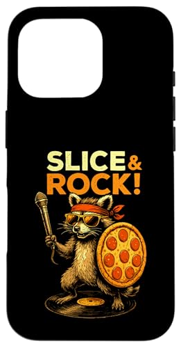 Waschbär Pizza Mikrofon Musik Rock Comic Tier Schallplatte Hülle für iPhone 16 Pro Waschbär Pizza Mikrofon Musik Rock Comic Tier Schallplatte Hülle für iPhone 16 Pro von Gitarre Konzert Geschenk Sänger Tiermotiv Bühne