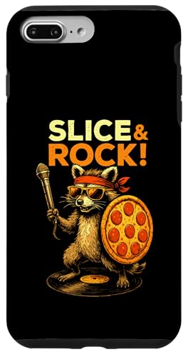 Waschbär Pizza Mikrofon Musik Rock Comic Tier Schallplatte Hülle für iPhone 7 Plus/8 Plus Waschbär Pizza Mikrofon Musik Rock Comic Tier Schallplatte Hülle für iPhone 7 Plus/8 Plus von Gitarre Konzert Geschenk Sänger Tiermotiv Bühne