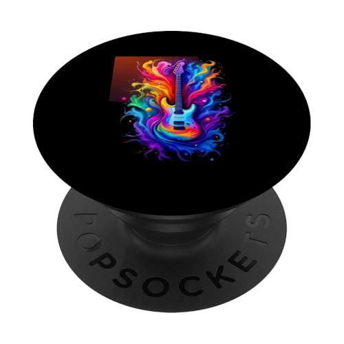 Gitarre PopSockets Klebender PopGrip von Gitarren-Design