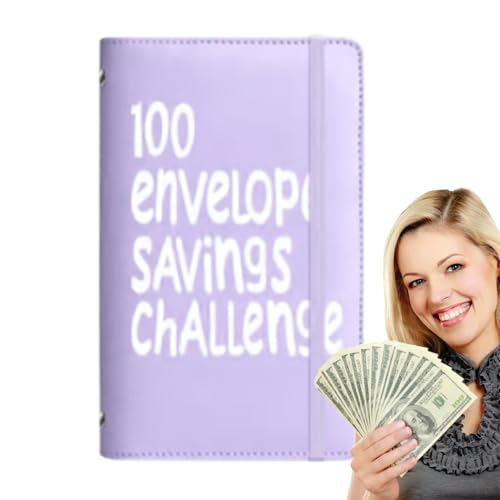 100 Envelopes Money Saving Challenge, Budget Binder, 100 Days Tracker Planner, Fun Cash Organizer for Men, Women, Adults, Kids and Students, 4.33x7.01x0.79 inches 100 Envelopes Money Saving Challenge, Budget Binder, 100 Days Tracker Planner, Fun Cash Organizer for Men, Women, Adults, Kids and Students, 4.33x7.01x0.79 inches von Gitekain