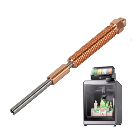 3D Printer Metal Nozzle, Nozzle Replacement, 2.99x0.24in Anti Wear Hardened Steel, High Precision Extrusion, Printing Machine Tools for Beginners, Professionals, Adult Projects 3D Printer Metal Nozzle, Nozzle Replacement, 2.99x0.24in Anti Wear Hardened Steel, High Precision Extrusion, Printing Machine Tools for Beginners, Professionals, Adult Projects von Gitekain