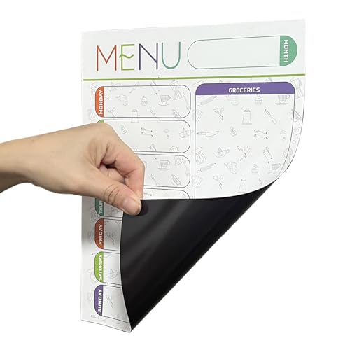 Fridge Planner, Magnetic Dry Erase Whiteboard Sheet, Daily Schedule Organizer for Kitchen Refrigerator, Home Shopping Reminders, Work Efficiency, 11.02x8.27 inches Fridge Planner, Magnetic Dry Erase Whiteboard Sheet, Daily Schedule Organizer for Kitchen Refrigerator, Home Shopping Reminders, Work Efficiency, 11.02x8.27 inches von Gitekain
