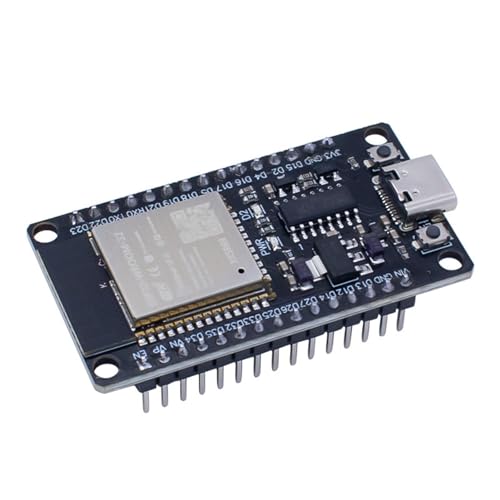 Gitekain Esp-32 Entwicklungsplatinen-Set, Dual-Mode 2,4 GHz Prozessor-Mikrocontroller, integrierter Spi-Blitz für Netzwerkbedarf, mobiles IoT, elektronisches Zubehör von Gitekain