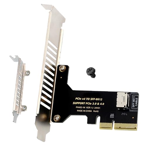 Gitekain Expansion Card, PCIE Extender Board, Double-Port Computer Accessories, Ideal for Workplace, Data Transmission, Stable Bandwidth, Motherboard, Laptop 3.15x3.15x4.72 Inch Gitekain Expansion Card, PCIE Extender Board, Double-Port Computer Accessories, Ideal for Workplace, Data Transmission, Stable Bandwidth, Motherboard, Laptop 3.15x3.15x4.72 Inch von Gitekain