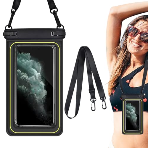 Gitekain Waterproof Phone Bags, Protector Waterproofs Bag, Automatic Floating Touchscreen Dry Protectors for Travel, Pool Outings, Cruise Ship, Outdoor Water Sports, Kayaking, 7.5 Inch Gitekain Waterproof Phone Bags, Protector Waterproofs Bag, Automatic Floating Touchscreen Dry Protectors for Travel, Pool Outings, Cruise Ship, Outdoor Water Sports, Kayaking, 7.5 Inch von Gitekain