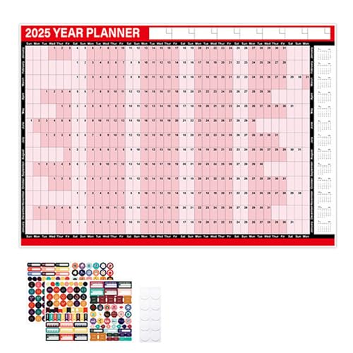 Löschbarer Wandkalender 2025 – Planungskalender 2025, modischer Jahresplaner, Organizer, Wandkalender, Poster für Schule, Heimbüro, Zielmanagement Löschbarer Wandkalender 2025 – Planungskalender 2025, modischer Jahresplaner, Organizer, Wandkalender, Poster für Schule, Heimbüro, Zielmanagement von Gitekain