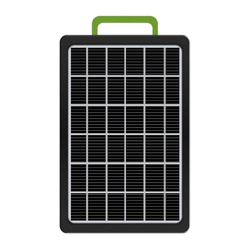 Solar Panel Charger, High-Efficiency Waterproof 15w, Led Light Outdoor Power Supply, Ideal for Charging Security Cameras, Monitors, Camping Accessories Devices, 27×18cm Solar Panel Charger, High-Efficiency Waterproof 15w, Led Light Outdoor Power Supply, Ideal for Charging Security Cameras, Monitors, Camping Accessories Devices, 27×18cm von Gitekain