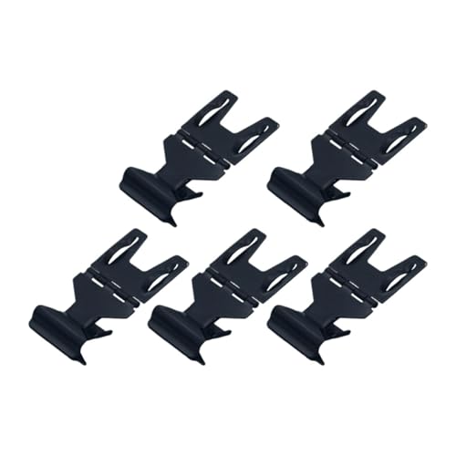 Gitohoni 5 Stück Warenschild-Clips, Kleiderständer-Schilder, drehbare Doppelkopf-Preisschild-Clips, Schildhalter für Regal-Supermärkte, Schwarz Gitohoni 5 Stück Warenschild-Clips, Kleiderständer-Schilder, drehbare Doppelkopf-Preisschild-Clips, Schildhalter für Regal-Supermärkte, Schwarz von Gitohoni
