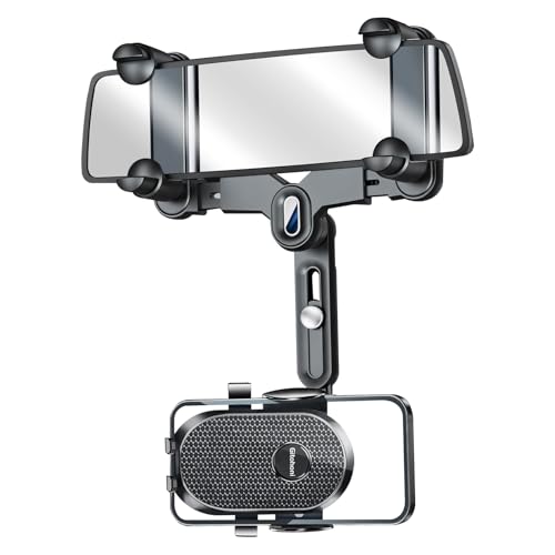 Gitohoni Rückspiegel Handyhalter fürs Auto - 360° drehbare und einziehbare Handyhalterung für Autos Rückspiegel, Einstellbare GPS-Halterungen für Auto Visier Gitohoni Rückspiegel Handyhalter fürs Auto - 360° drehbare und einziehbare Handyhalterung für Autos Rückspiegel, Einstellbare GPS-Halterungen für Auto Visier von Gitohoni