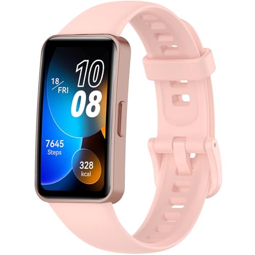 Gittos Armband Kompatibel mit Huawei Band 10/9/8 Armbänder Silikon Sport Ersatzarmband Gittos Armband Kompatibel mit Huawei Band 10/9/8 Armbänder Silikon Sport Ersatzarmband von Gittos