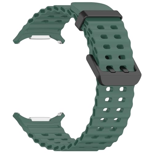 Gittos Armband für Samsung Galaxy Watch Ultra 47 mm LTE Silikon Sport Ersatzarmband von Gittos