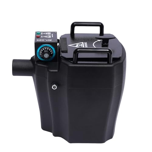 3500W Nebelmaschine,Große Rauchabdeckung Trockeneis Maschinen,Elektronische Temperaturregelung Große Kapazität(5kg Trockeneis 10L Wasser),Bodenneelmaschine mit Große DüseOpen Cover Knob Räuchergriff von Giuffrida