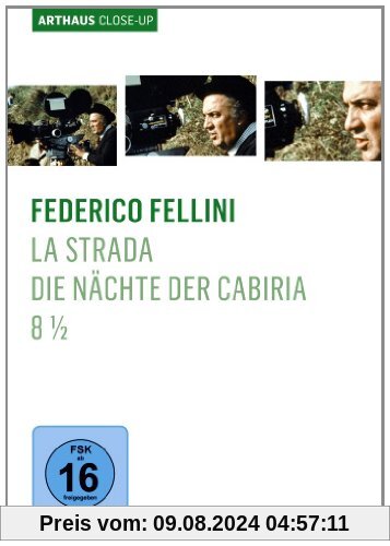 Federico Fellini - Arthaus Close-Up [3 DVDs] von Giulietta Masina