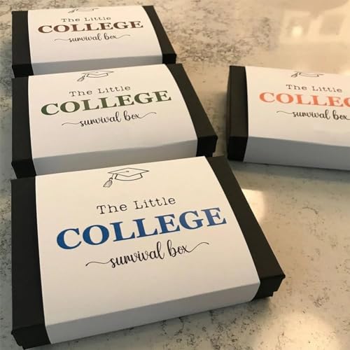 College Gift Card Care Package for College Students,University Self Care Package, Friendship Gift, Card Book Gift from Parents, Personalized Gift,Graduation Gift Card for Guys Girls (Red) von Giurui