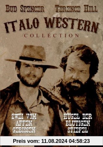 Bud Spencer & Terence Hill Italo Western Collection (Zwei vom Affen gebissen/Hügel der blutigen Stiefel) - (2 DVDs) von Giuseppe Colizzi