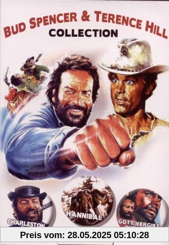 Bud Spener & Terence Hill Collection incl.  Hanniball / Charleston / Gott vergibt mir beide nie von Giuseppe Colizzi