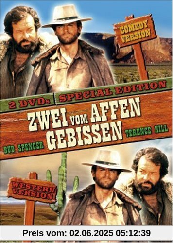Zwei vom Affen gebissen - Western & Comedy-Version (Special Edition, 2 DVDs) von Giuseppe Colizzi