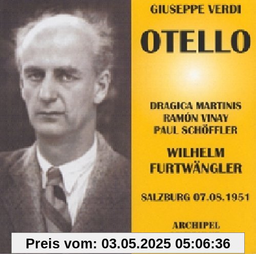 Otello-Martinis,Vinay,Schöffler Furt von Giuseppe Verdi