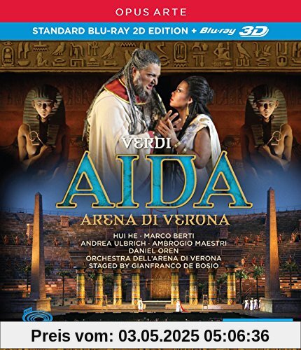 VERDI: Aida (Arena di Verona, 2012) (Blu-ray 2D +3D) von Giuseppe Verdi