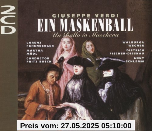Verdi: Maskenball (Gesamtaufnahme 1951) von Giuseppe Verdi