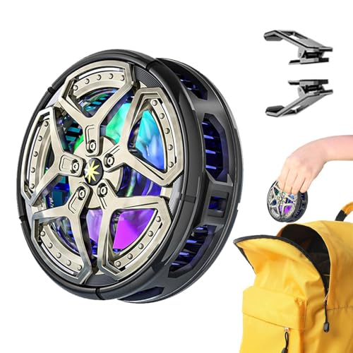 GkgWuxf Handy-Kühler,Magnetischer Handy-Kühler Mit RGB-Beleuchtung - Leises Entertainment-Tool Für Musik, Und Video-Streaming GkgWuxf Handy-Kühler,Magnetischer Handy-Kühler Mit RGB-Beleuchtung - Leises Entertainment-Tool Für Musik, Und Video-Streaming von GkgWuxf