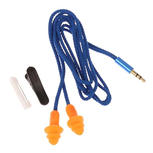 GkgWuxf Ohrstöpsel-Ohrhörer,Bauarbeiter-Ohrhörer,Bequeme Arbeitskopfhörer. Kopfhörer mit Geräuschunterdrückung - Plugphone-Ohrhörer-Headset mit Geräuschunterdrückung und Clip für die Arbeit in der GkgWuxf Ohrstöpsel-Ohrhörer,Bauarbeiter-Ohrhörer,Bequeme Arbeitskopfhörer. Kopfhörer mit Geräuschunterdrückung - Plugphone-Ohrhörer-Headset mit Geräuschunterdrückung und Clip für die Arbeit in der von GkgWuxf