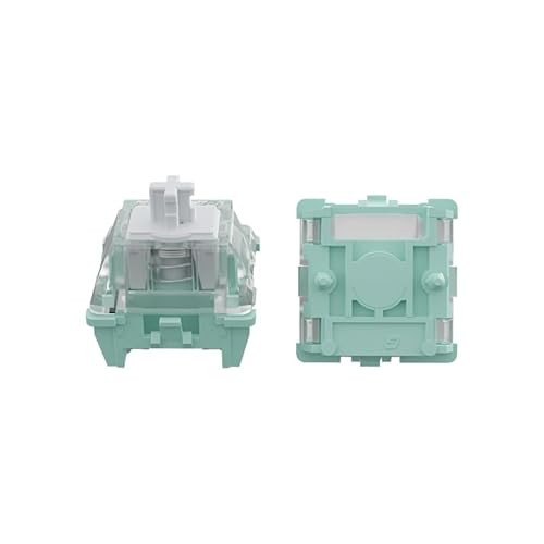 Glacier Gateron Magnetische Jade-Schalter, linear, vorgeschmiert, Set für Magnetschalter, Tastatur mit kostenlosen Tastenkappen/Schaltern, Abzieher im Lieferumfang enthalten (linear, 70 Stück) von Glacier