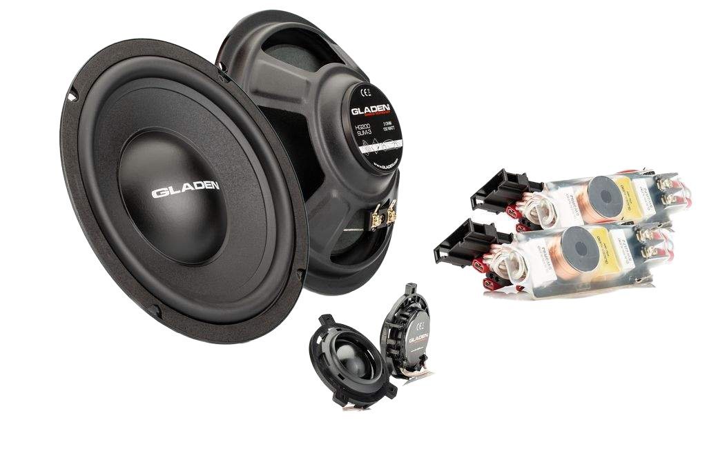 Gladen Audio ONE 200 T6-G2 Lautsprecher Boxen für TW T6 Auto-Lautsprecher (Gladen Audio ONE 200 T6-G2, Lautsprecher Boxen für TW T6) von Gladen