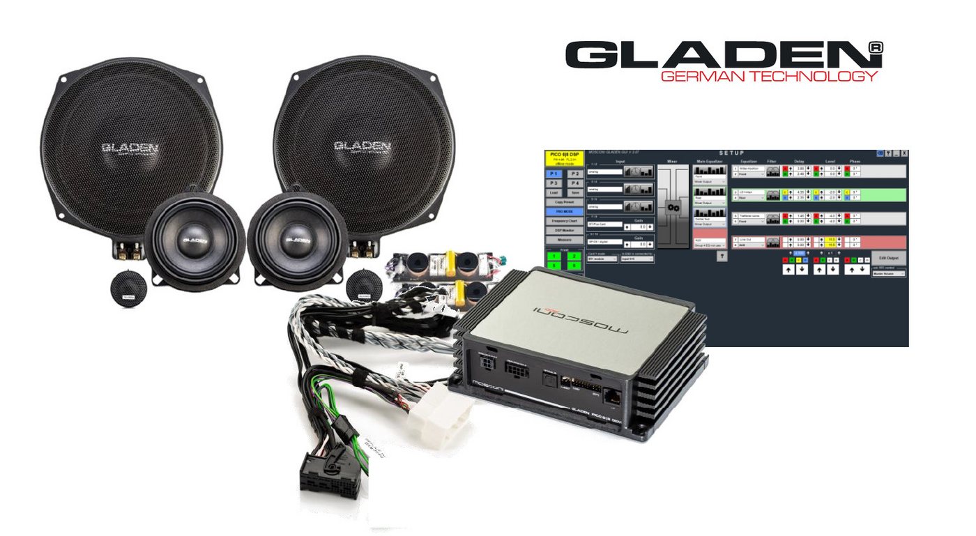 Gladen GA-SU-BMWRAM-Basic SoundUP Für BMW G-Serie mit RAM Modul Auto-Lautsprecher (MAX: Watt) von Gladen