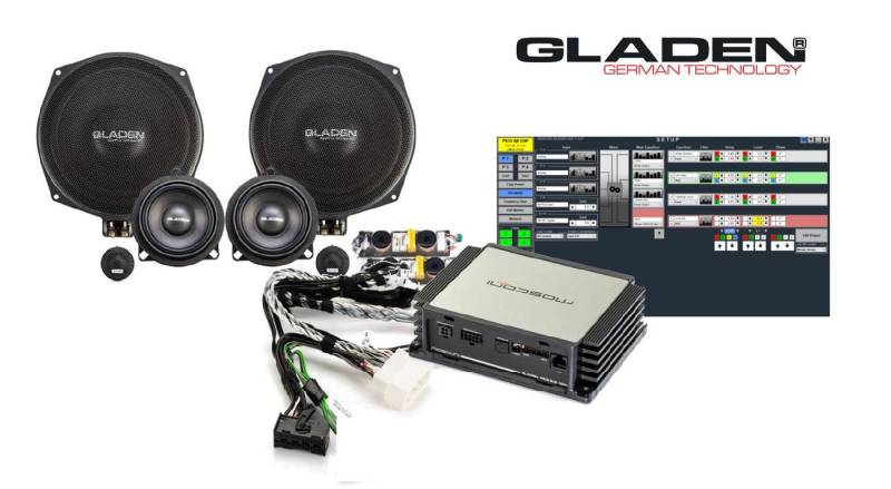 Gladen GA-SU-BMWRAM-Basic SoundUP Für BMW G-Serie mit RAM Modul Auto-Lautsprecher (cm) von Gladen
