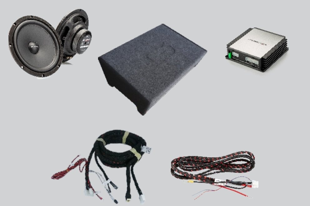 Gladen GA-SU-TE-3SR-BASIC-SUB SoundUp Tesla Model 3 Lautsprecher DSP-Endstufe Auto-Lautsprecher (cm) von Gladen