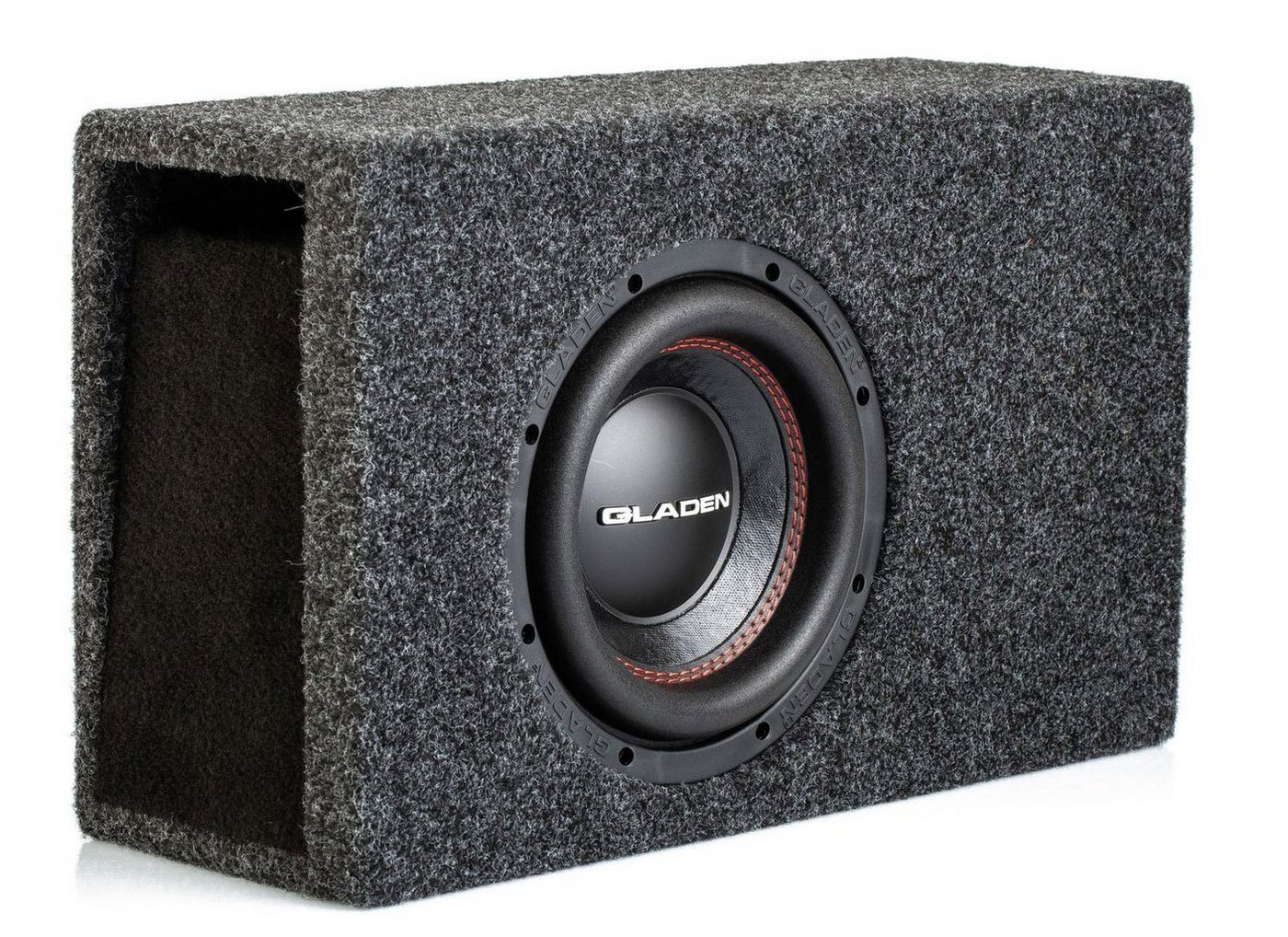 Gladen RSX08 SLIM-VB-CU-AV 20cm Bassreflex Downfire Aktiv-Subwoofer Auto-Subwoofer (Gladen RSX08 SLIM-VB-CU-AV 20cm Bassreflex Downfire Aktiv-Subwoofer) von Gladen