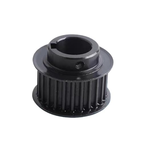 1 stück 45 Stahl HTD 5M BF-Typ Zahnriemenscheibe 24 T 25 Zähne Nutloch 5/6/6,35/8/10-20mm for 10/15/20/25mm Breiten Gürtel 24 T 25 Zähne(8mmk3x1.4mm,24T11mm (10mm)) von Gladiaond