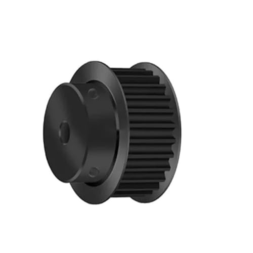 1 stück HTD 5M 34 Zähne 45 Stahl Zahnriemenscheibe BF-Typ 34 Zähne Nutloch 8/10-30mm for 10/15/20/25mm Breiten Gürtel 45 Stahl(Bore 10mm,34T27mm (25mm)) von Gladiaond
