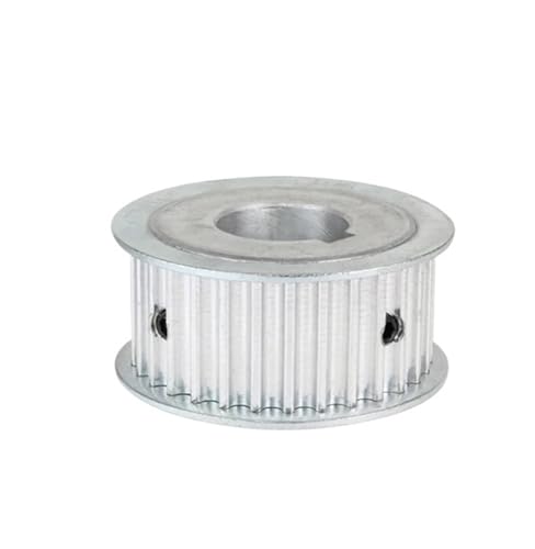 1 stück HTD 5M 40 Zähne Synchron Pulley Innen Loch 5/6/8~30mm Aluminium Legierung Getriebe Breite 10/15/20/25/30/40mm Zahn Pitch AF-Typ 5mm(19mmk6x2.8mm,40T 27mm (25mm)) von Gladiaond
