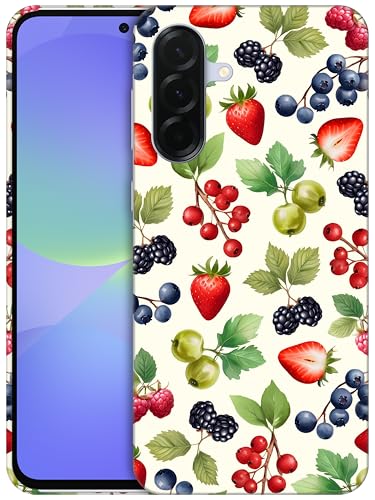 GlamCase - Beeren Früchte Muster bedruckte Hülle für A36 weiß GlamCase - Beeren Früchte Muster bedruckte Hülle für A36 weiß von GlamCase